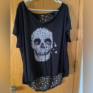 Torrid skull shirt